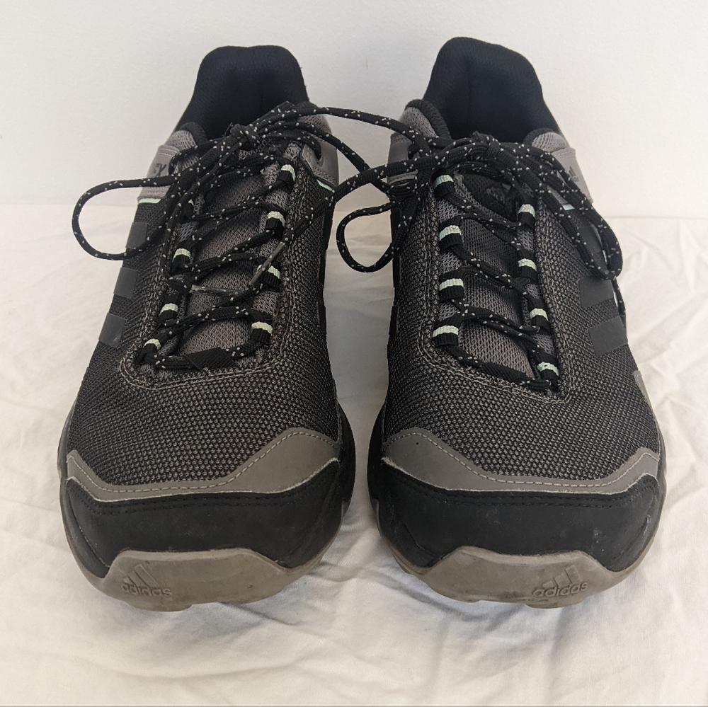 Adidas Terrex Hiking Shoes Sz 9 Eastrail EE6566 Black Gray Sneakers Trail - Picture 2 of 6